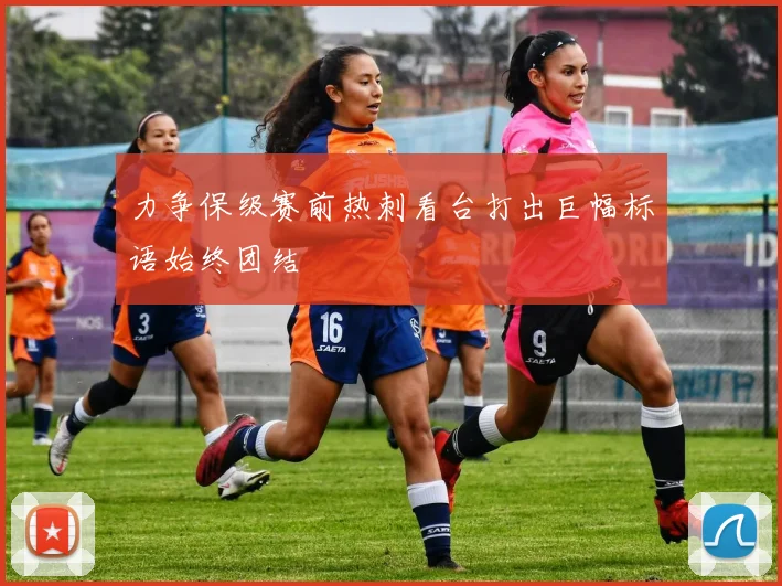 力争保级赛前热刺看台打出巨幅标语始终团结